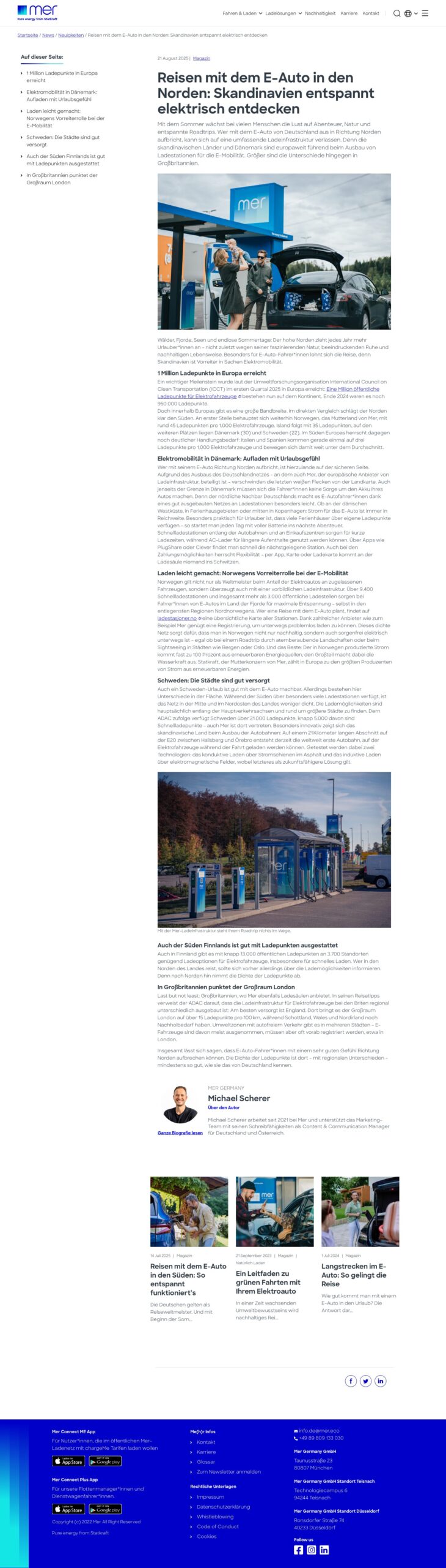 Mer_News_Reisen mit dem E-Auto in den Norden_ Skandinavien entdecken